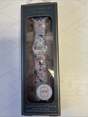 Apple Watch Band Plum Pretty Sugar fits 45 mm Series 7